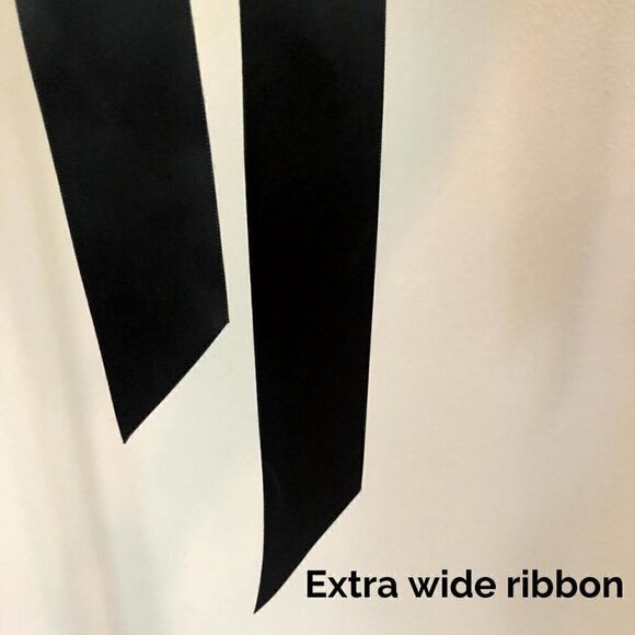 Black Rabbit Hair Fur Stole | Elegant Evening Wrap | Timeless Winter Accessory - Picture 5 of 5